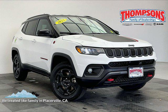 used 2023 Jeep Compass car, priced at $25,265
