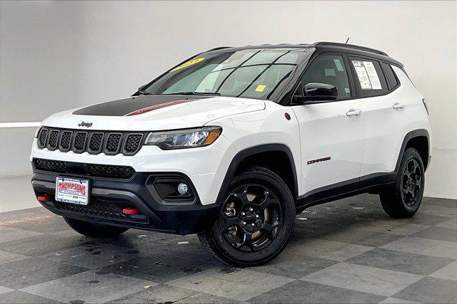 used 2023 Jeep Compass car, priced at $25,265