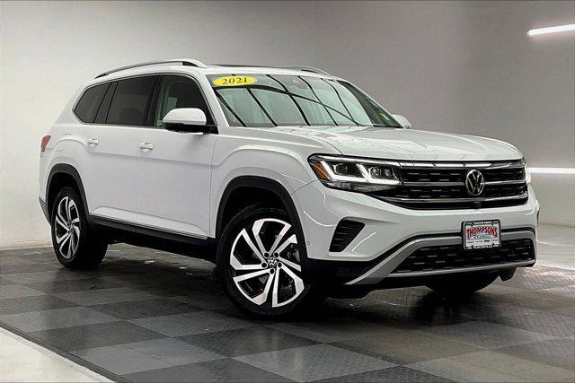 used 2021 Volkswagen Atlas car, priced at $31,332