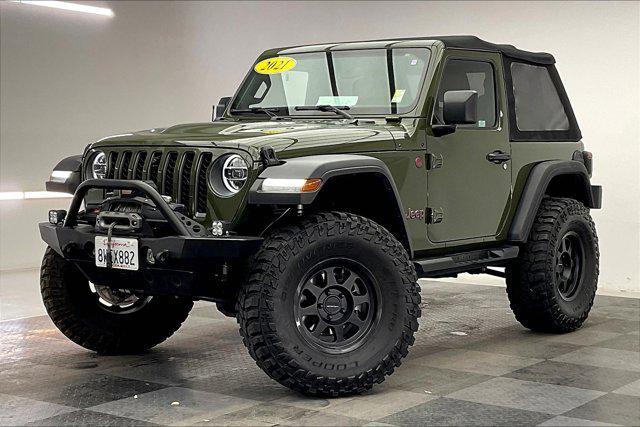 used 2021 Jeep Wrangler car, priced at $37,994