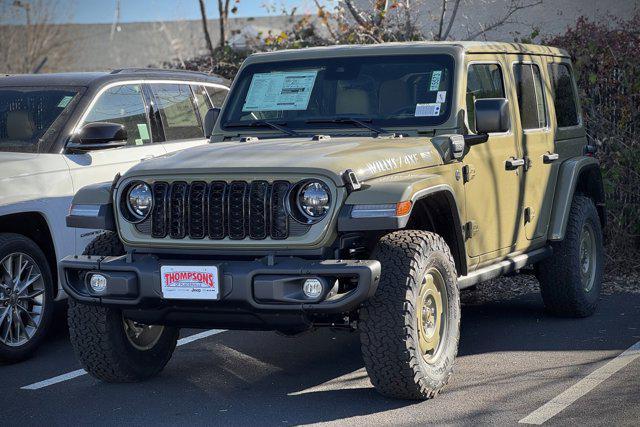 new 2025 Jeep Wrangler 4xe car, priced at $67,605