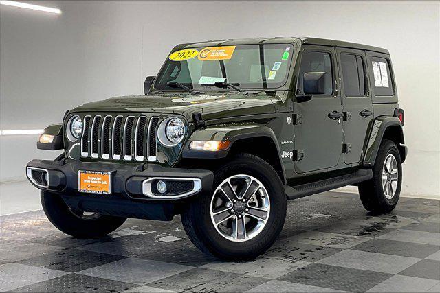 used 2022 Jeep Wrangler Unlimited car, priced at $37,899