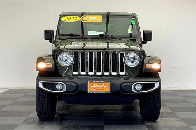 used 2022 Jeep Wrangler Unlimited car, priced at $37,899