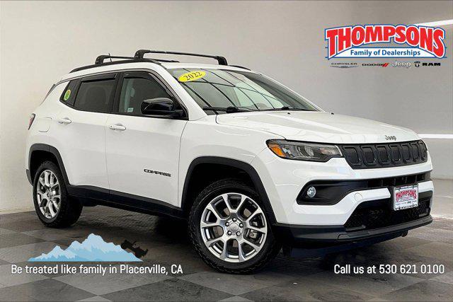 used 2022 Jeep Compass car, priced at $21,997