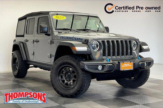 used 2023 Jeep Wrangler 4xe car, priced at $47,466