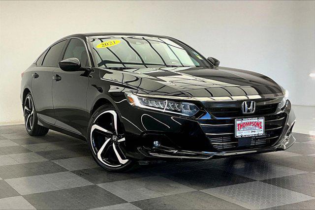 used 2021 Honda Accord car, priced at $28,714