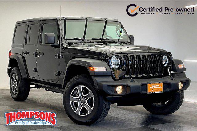 used 2023 Jeep Wrangler car, priced at $45,899