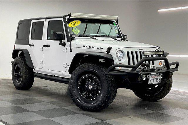 used 2017 Jeep Wrangler Unlimited car, priced at $33,169