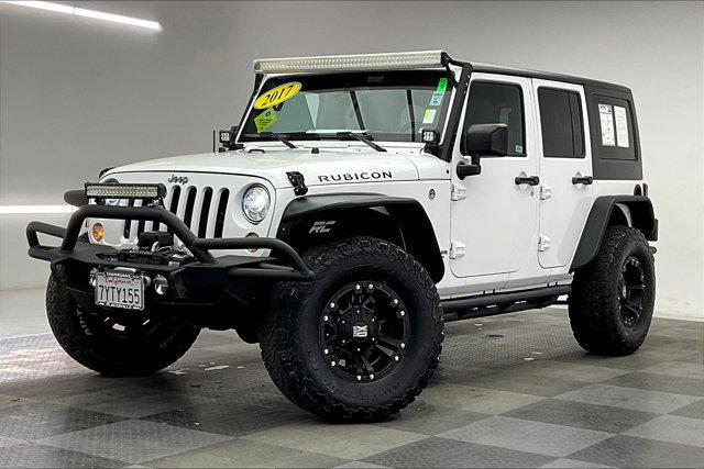 used 2017 Jeep Wrangler Unlimited car, priced at $33,169