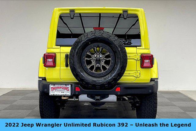 used 2022 Jeep Wrangler Unlimited car, priced at $65,000