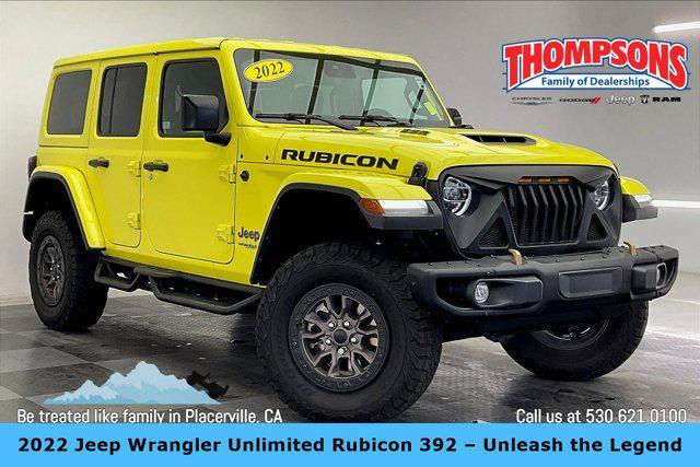 used 2022 Jeep Wrangler Unlimited car, priced at $65,000