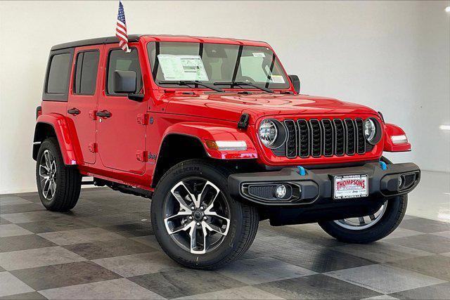 new 2024 Jeep Wrangler 4xe car, priced at $51,375