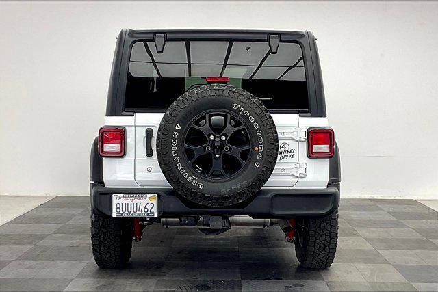 used 2021 Jeep Wrangler Unlimited car, priced at $34,796