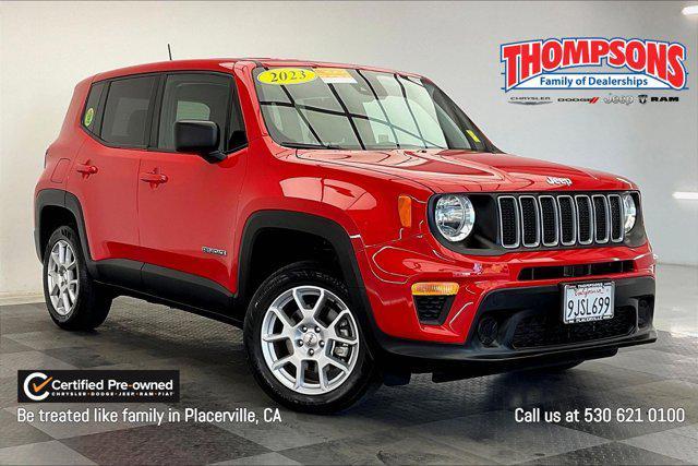 used 2023 Jeep Renegade car, priced at $22,790