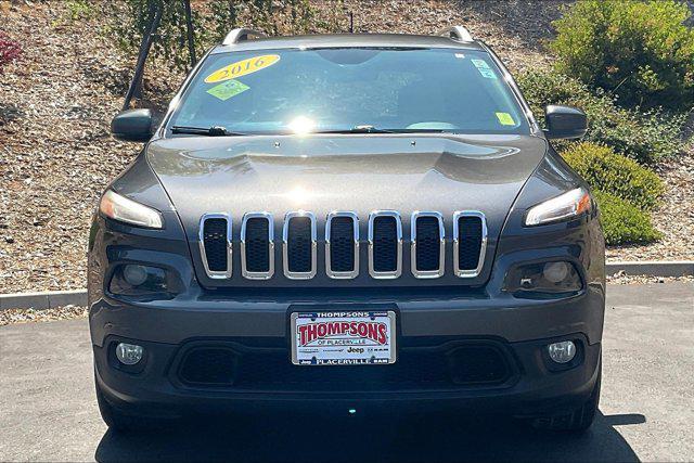 used 2016 Jeep Cherokee car, priced at $11,403