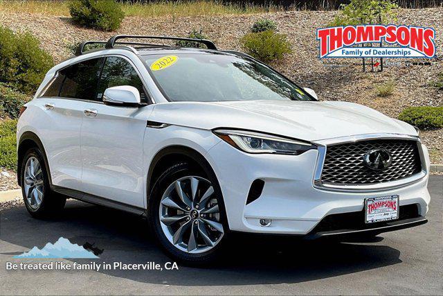used 2022 INFINITI QX50 car, priced at $34,989