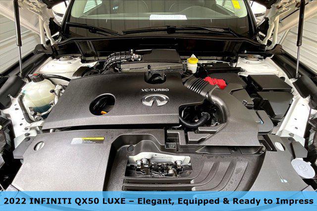 used 2022 INFINITI QX50 car, priced at $26,281