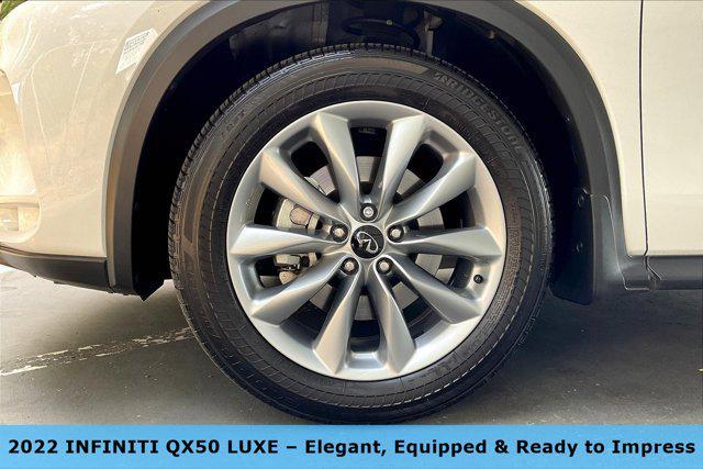 used 2022 INFINITI QX50 car, priced at $26,281
