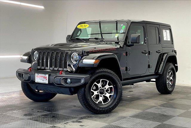 used 2020 Jeep Wrangler Unlimited car, priced at $33,937