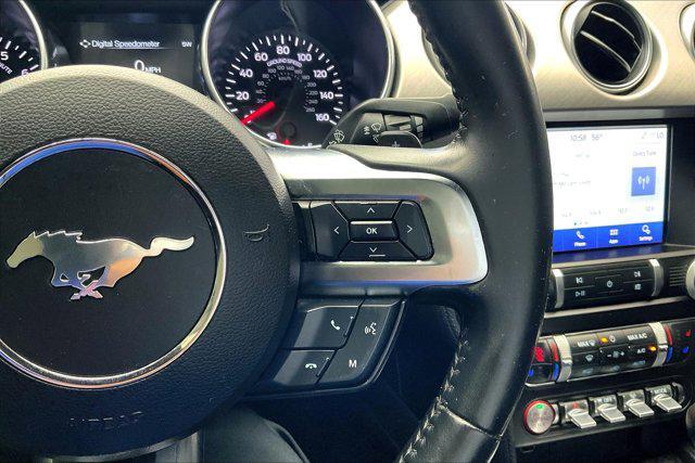 used 2020 Ford Mustang car, priced at $18,494