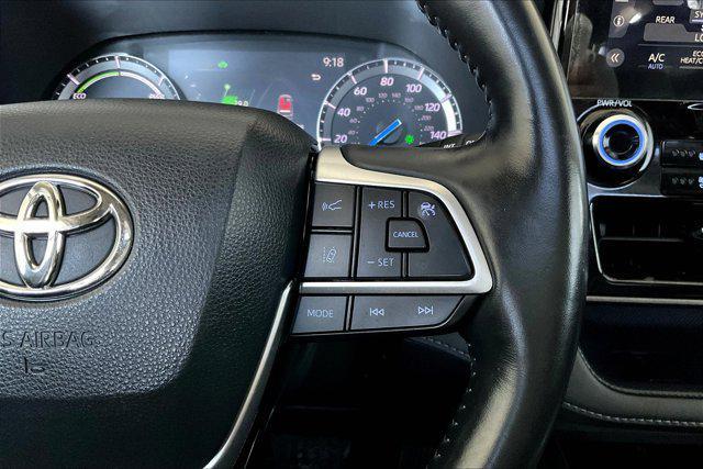 used 2022 Toyota Highlander Hybrid car, priced at $30,100