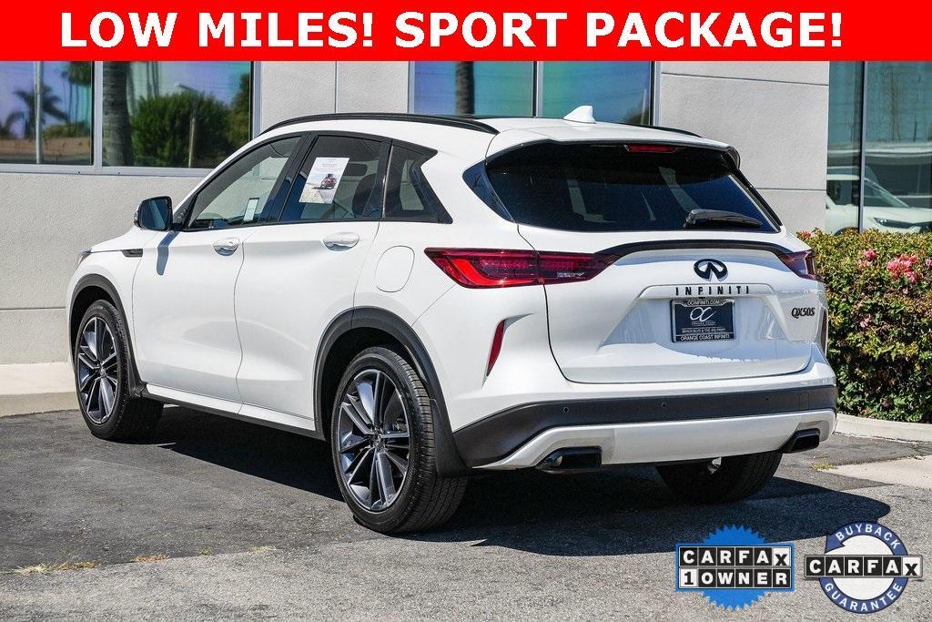 used 2024 INFINITI QX50 car, priced at $37,587