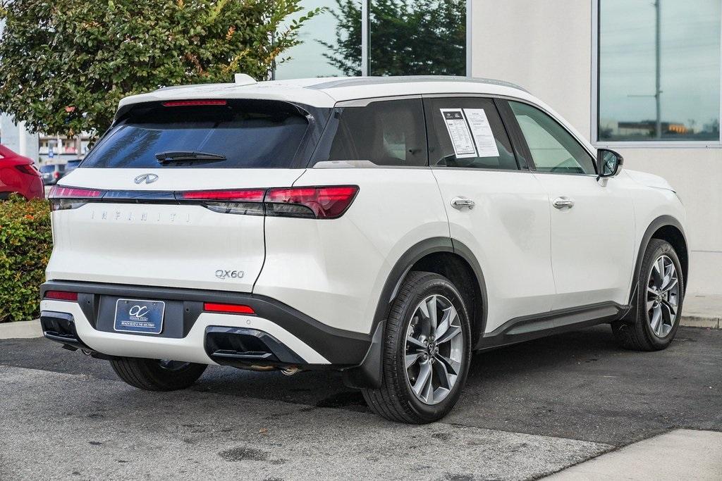 used 2025 INFINITI QX60 car, priced at $45,890