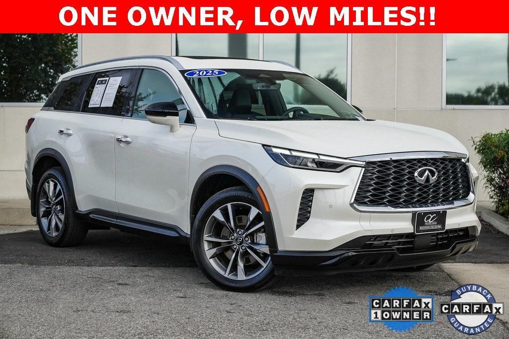 used 2025 INFINITI QX60 car, priced at $45,500