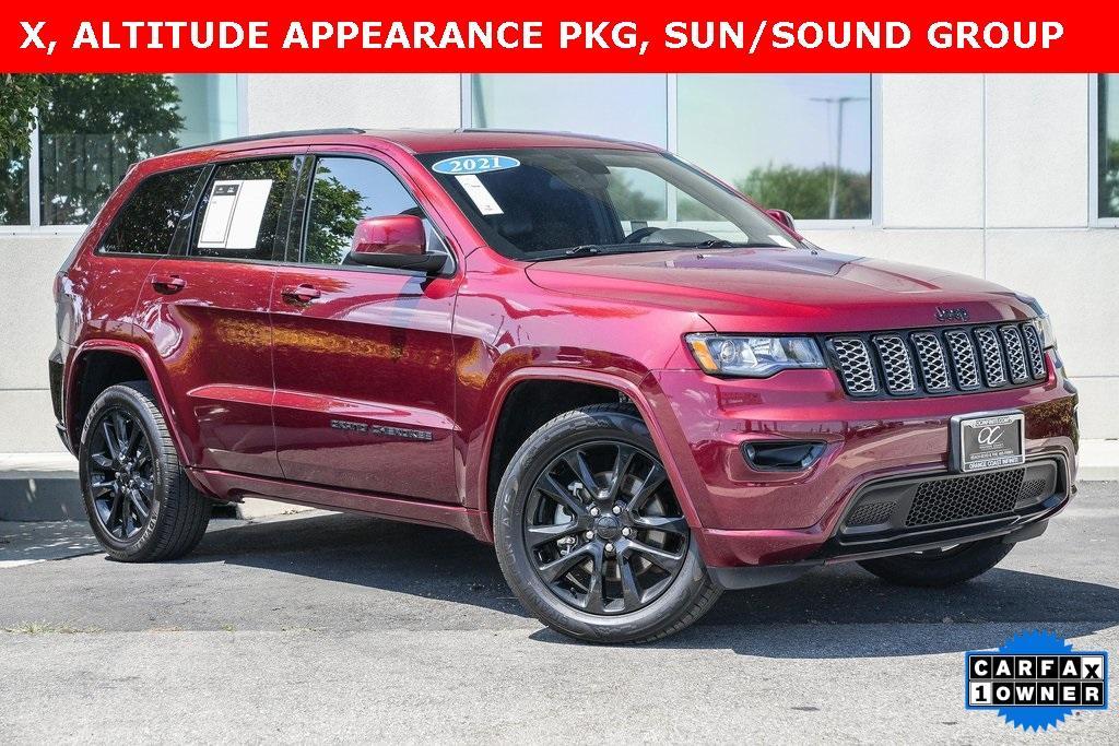 used 2021 Jeep Grand Cherokee car, priced at $23,987