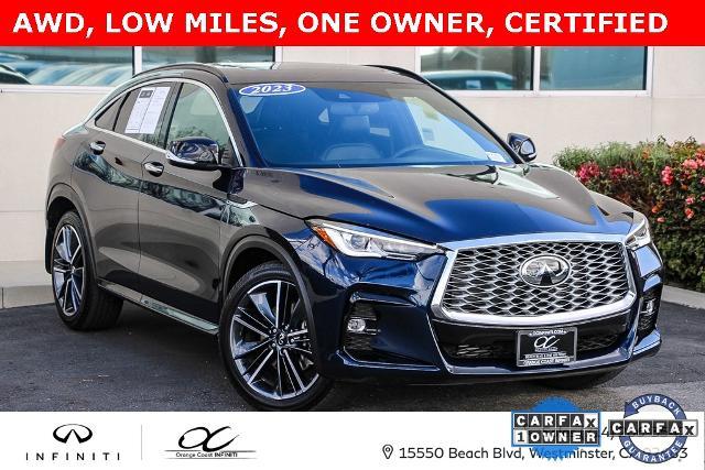 used 2023 INFINITI QX55 car, priced at $34,987