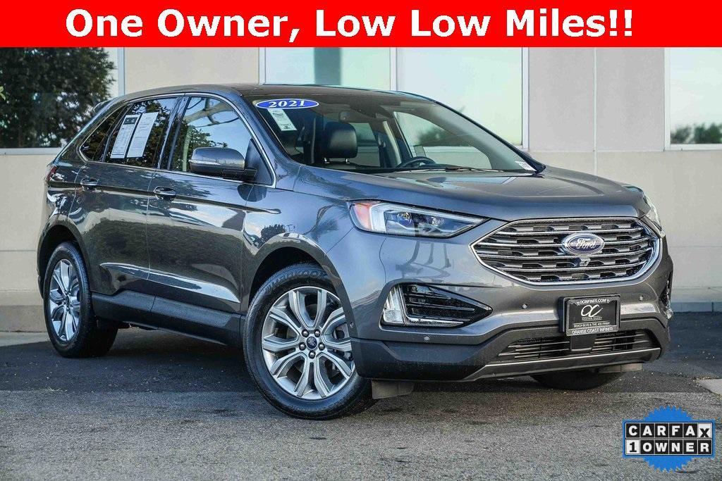 used 2021 Ford Edge car, priced at $22,587