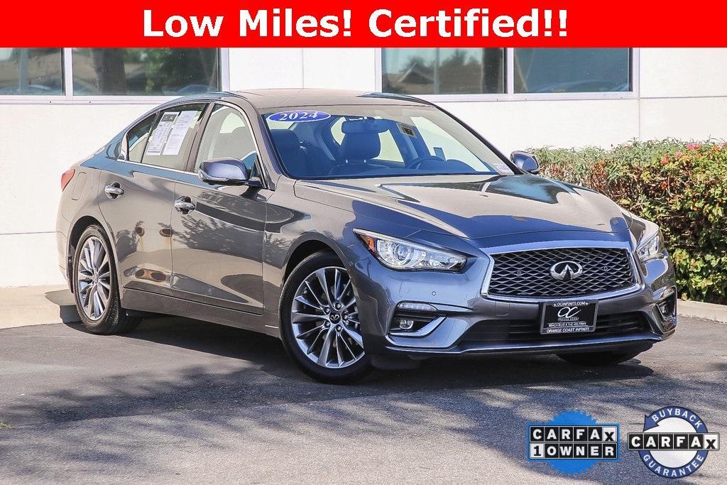 used 2024 INFINITI Q50 car, priced at $33,987
