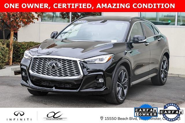 used 2022 INFINITI QX55 car, priced at $30,587