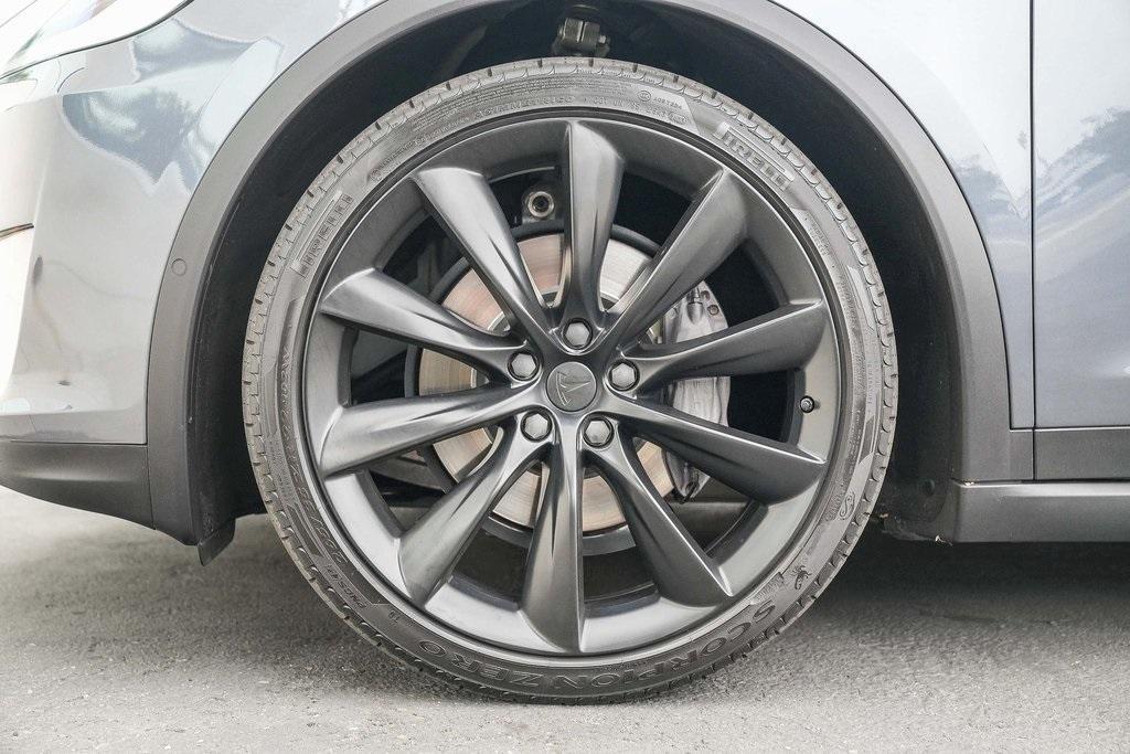 used 2020 Tesla Model X car, priced at $38,887
