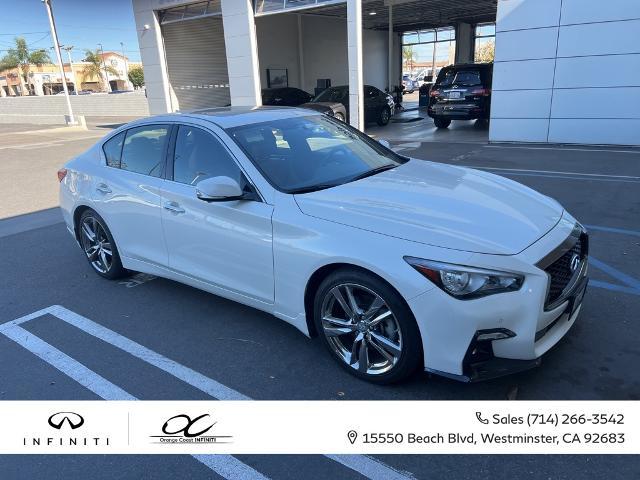 used 2021 INFINITI Q50 car, priced at $30,987