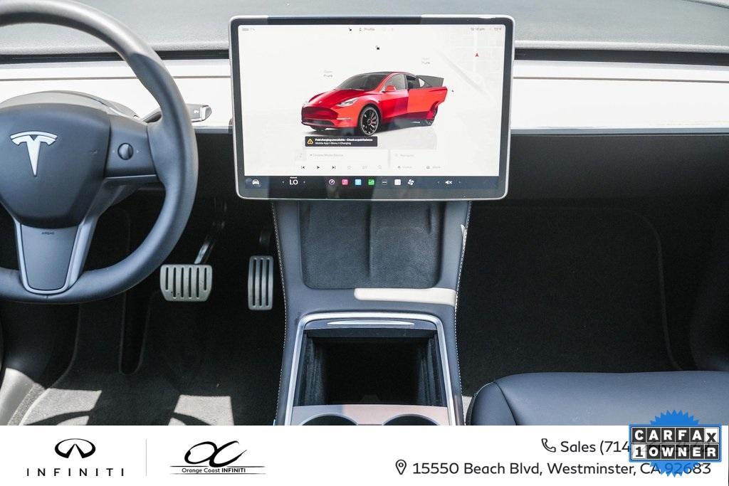 used 2023 Tesla Model Y car, priced at $37,497