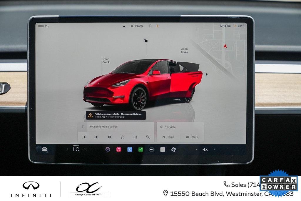 used 2023 Tesla Model Y car, priced at $37,497
