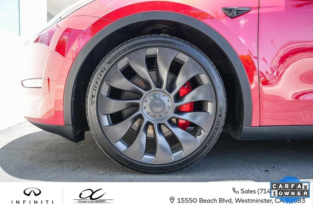 used 2023 Tesla Model Y car, priced at $37,497