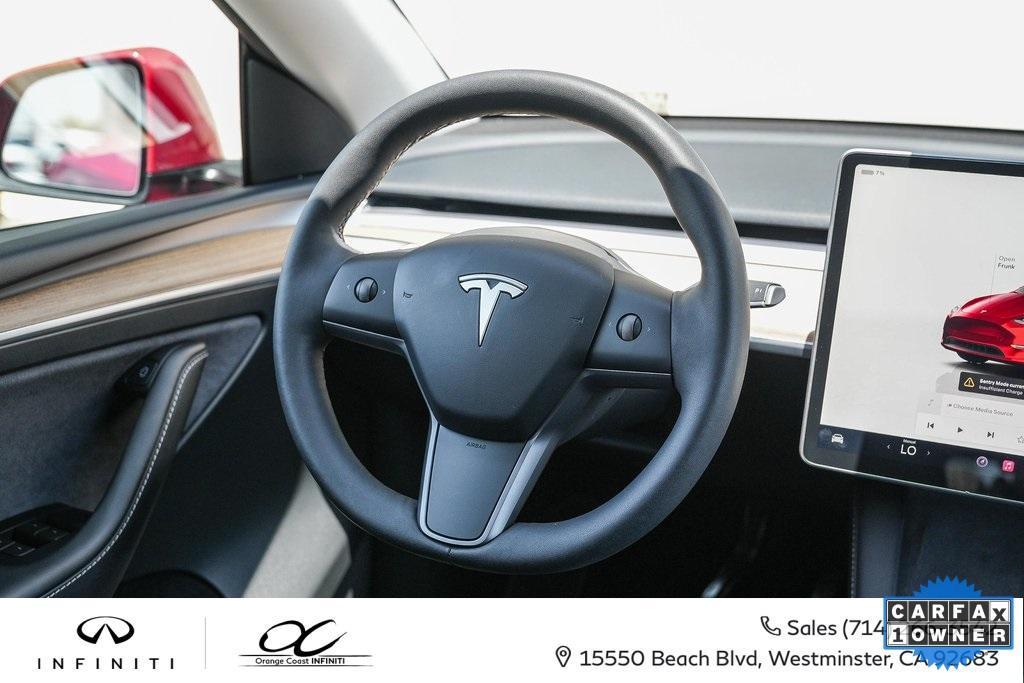 used 2023 Tesla Model Y car, priced at $37,497