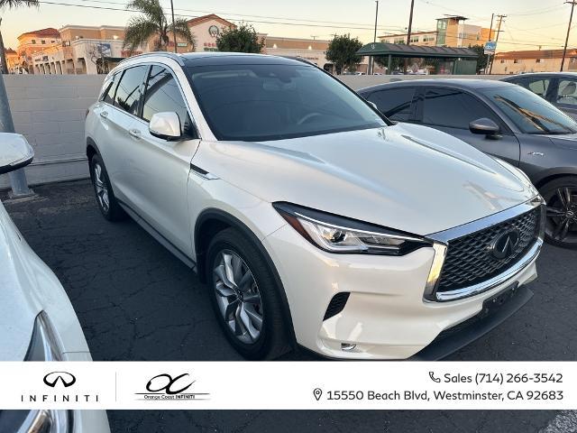 used 2022 INFINITI QX50 car, priced at $27,987