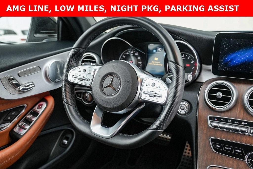 used 2020 Mercedes-Benz C-Class car, priced at $36,587