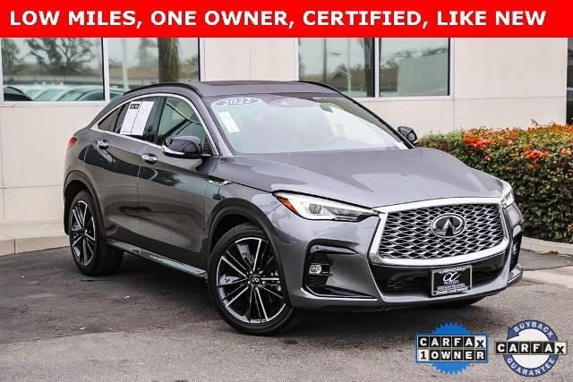 used 2022 INFINITI QX55 car, priced at $32,987