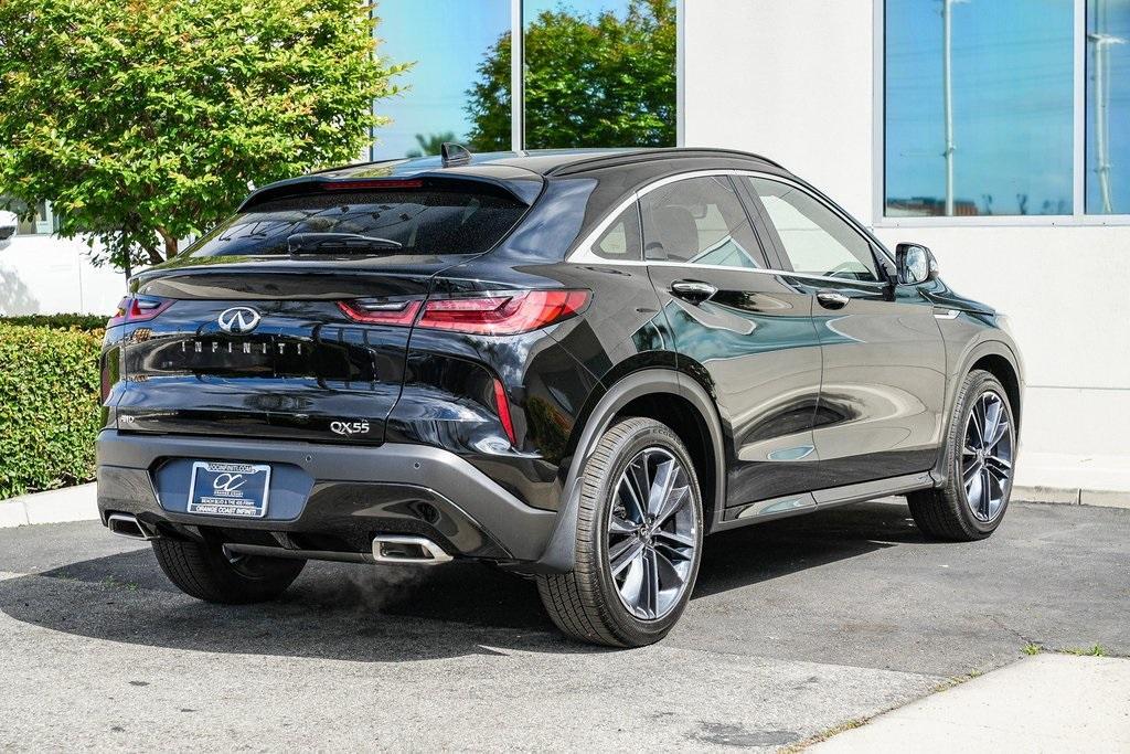 new 2025 INFINITI QX55 car, priced at $52,085
