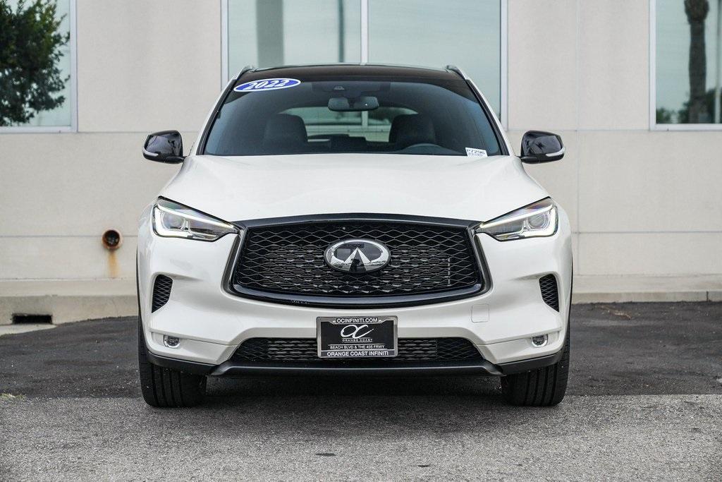used 2022 INFINITI QX50 car, priced at $26,790