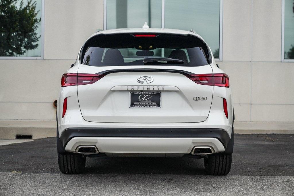used 2022 INFINITI QX50 car, priced at $26,790