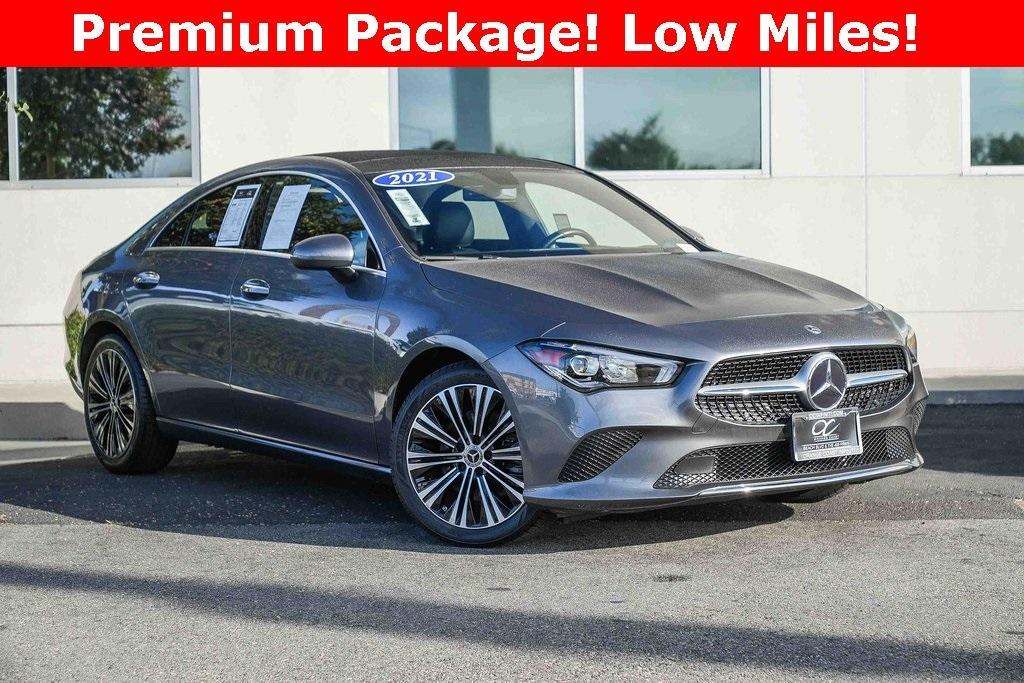 used 2021 Mercedes-Benz CLA 250 car, priced at $24,550