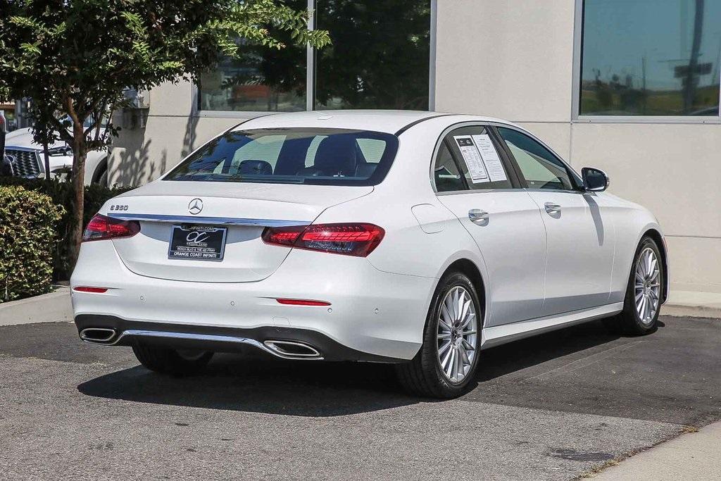 used 2021 Mercedes-Benz E-Class car, priced at $29,750