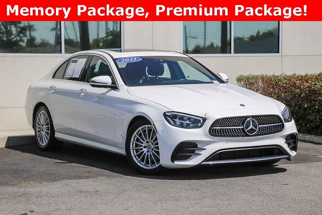 used 2021 Mercedes-Benz E-Class car, priced at $32,597