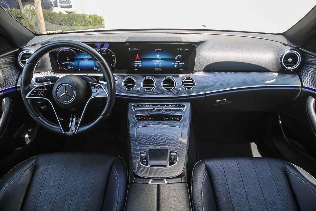 used 2021 Mercedes-Benz E-Class car, priced at $29,750