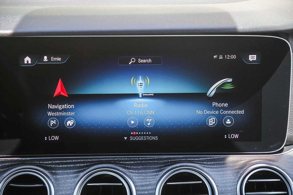 used 2021 Mercedes-Benz E-Class car, priced at $29,750